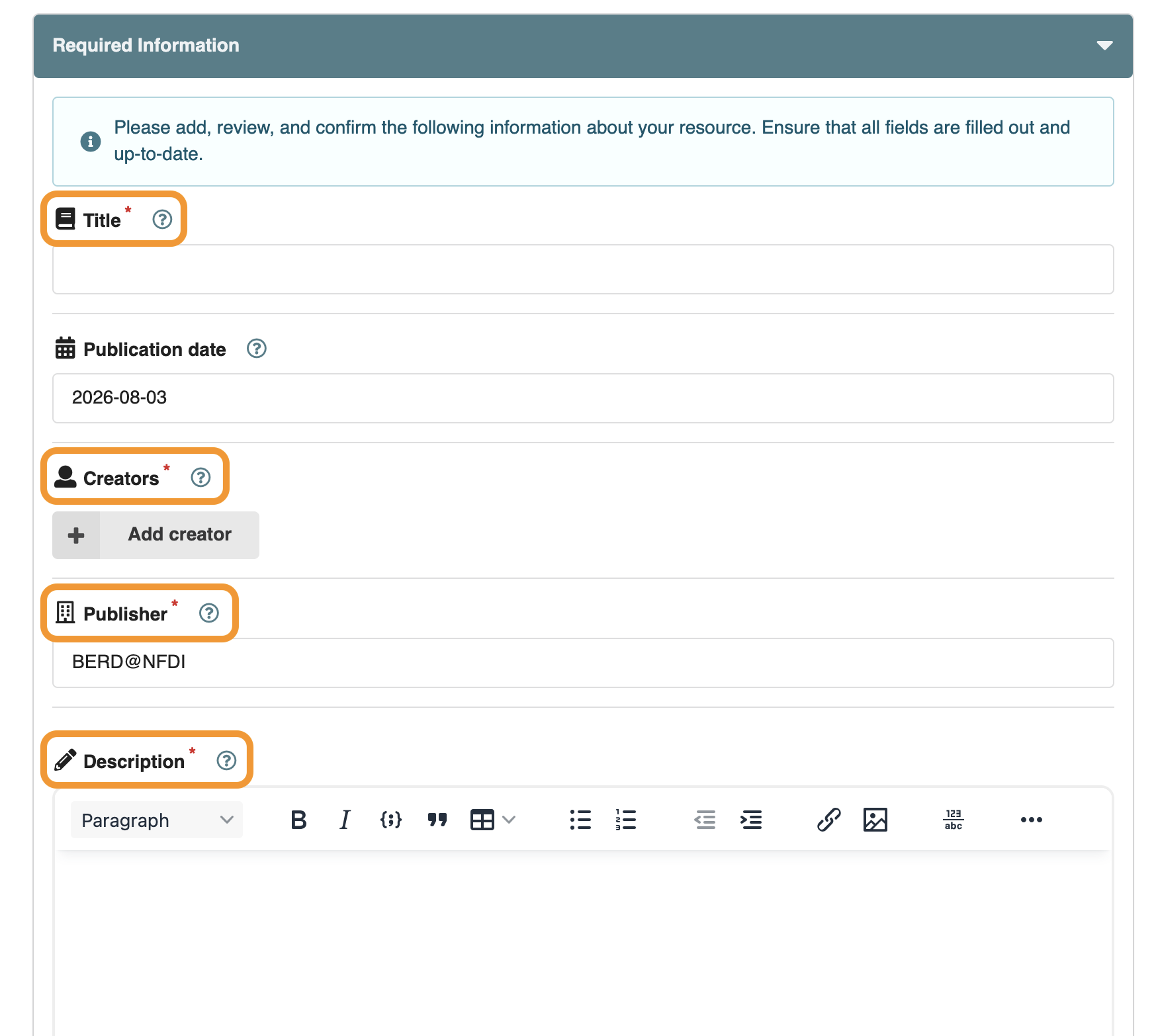 Step 4: Dataset information