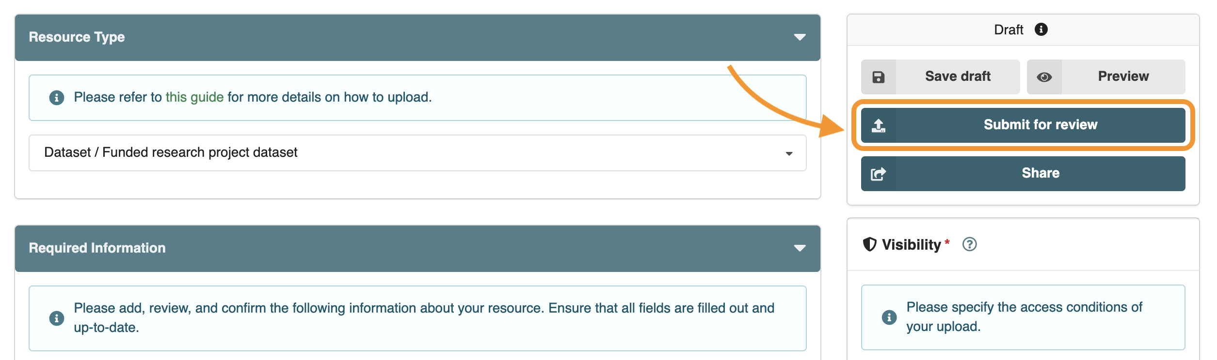 Step 11: Submit for review